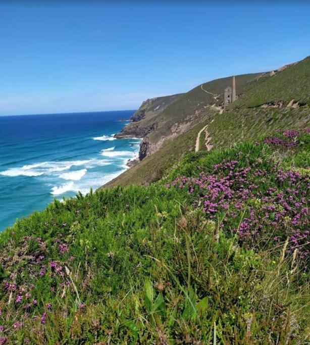 Newly Renovated Characterful Cottage, Wheal Rose Scorrier Dış mekan fotoğraf